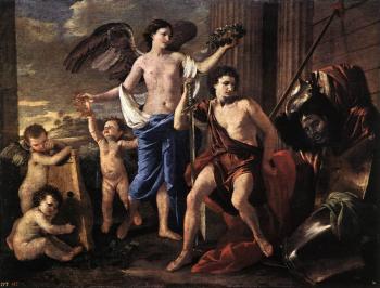 Nicolas Poussin : The victorious David
